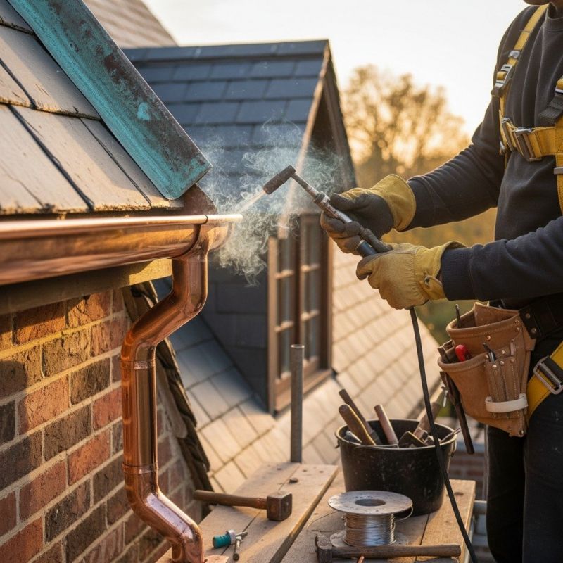 Copper Gutter Service